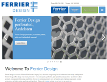 Tablet Screenshot of ferrierdesign.com